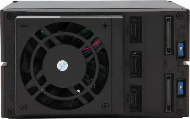 Alt view image 4 of 6 - AMS DS-236TL 3.5" Tray-less 3-IN-2 SATA Backplane Module