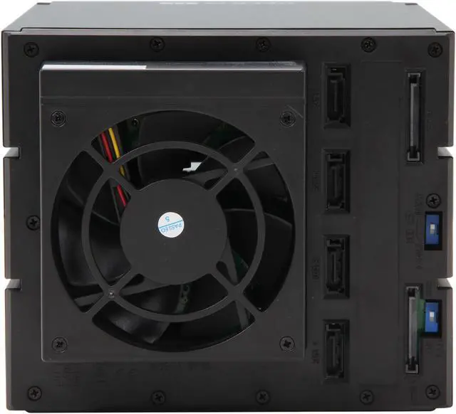 Alt view image 4 of 6 - AMS DS-346TL 3.5" Tray-less 4-IN-3 SATA Backplane Module