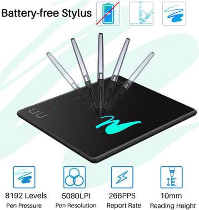 Huion HS64 Android Drawing Tablet for Beginners  Huion Official Store:  Drawing Tablets, Pen Tablets, Pen Display, Led Light Pad