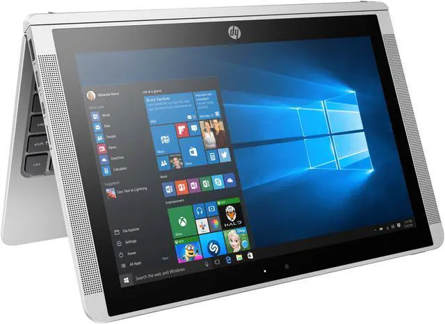 Alt view image 5 of 6 - HP x2 Detachable 2-in-1 Tablet 10-p020nr Intel Atom x5-Z8350 (1.44 GHz) 2 GB DDR3L Memory 32 GB eMMC Intel HD Graphics 400 10.1" Touchscreen Windows 10 Home