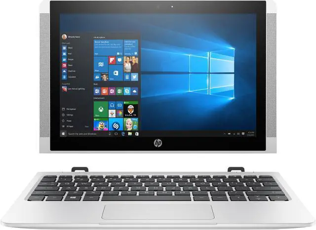 Alt view image 2 of 6 - HP x2 Detachable 2-in-1 Tablet 10-p020nr Intel Atom x5-Z8350 (1.44 GHz) 2 GB DDR3L Memory 32 GB eMMC Intel HD Graphics 400 10.1" Touchscreen Windows 10 Home