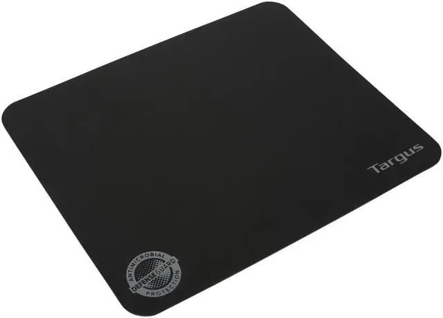 Alt view image 2 of 5 - Targus Ultraportable Antimicrobial Mouse Mat - 0.05" x 8.66" x 7.09" Dimension - Black - Rubber - Anti-slip - AWE820GL