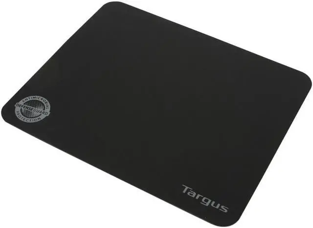 Alt view image 3 of 5 - Targus Ultraportable Antimicrobial Mouse Mat - 0.05" x 8.66" x 7.09" Dimension - Black - Rubber - Anti-slip - AWE820GL