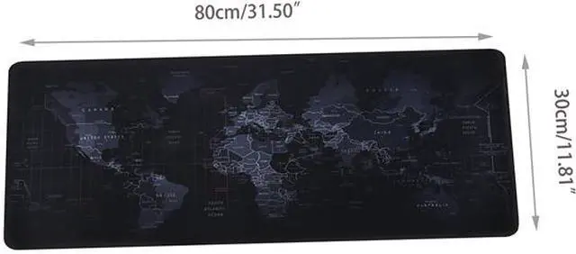 Alt view image 2 of 7 - FirstPower Gaming Mouse Pad Large Size Desk Keyboard Mat 11.81x31.50inch Extra Large XL Size Anti-Slip Gaming Mouse Pad For PC Laptop Macbook