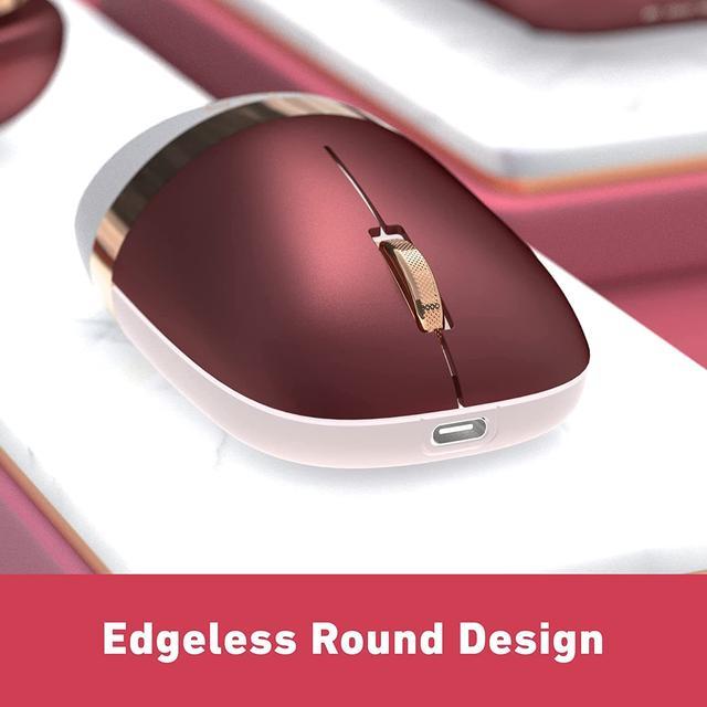 Azio IZO Wireless Bluetooth Mouse with Round Ergonomic Form