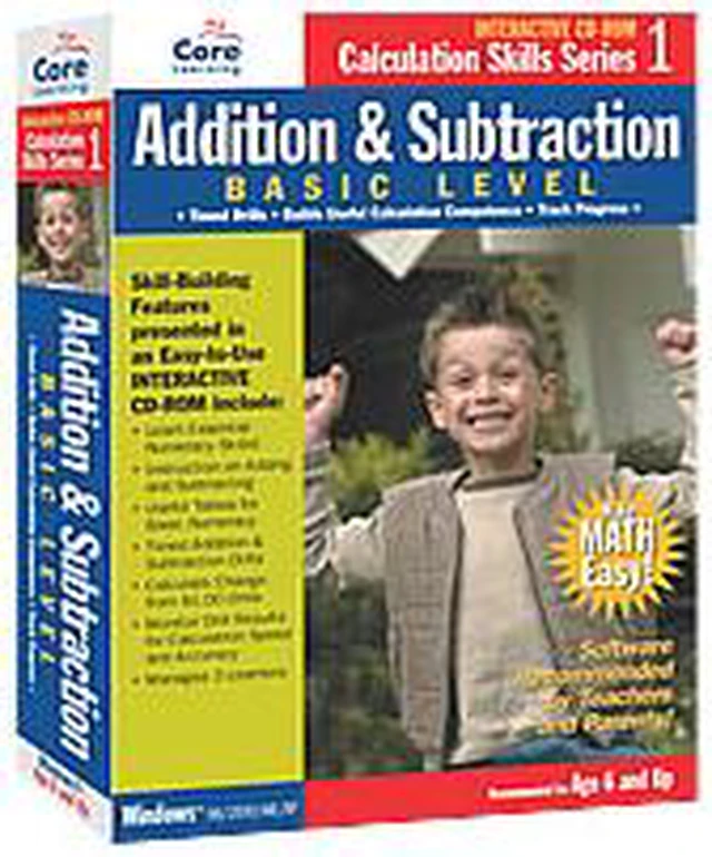 Core Learning Calculation Skills Vol.1 - Addition and Subtraction ...