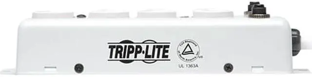 Alt view image 3 of 8 - Tripp Lite Medical-Grade Power Strip with 4 15A Hospital-Grade Outlets, 2 ft. Cord, For Patient-Care Vicinity – UL 1363A (PS-402-HG-OEM)