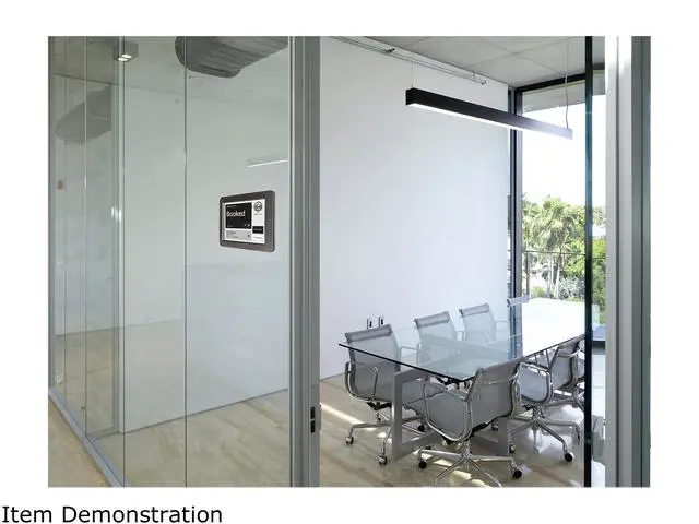 Alt view image 4 of 6 - Visionect JOAN Executive 6" Interactive Wireless Conference Room Scheduler for Meeting Rooms and Huddle Spaces - Gray - JOAN EXE6 GRAY