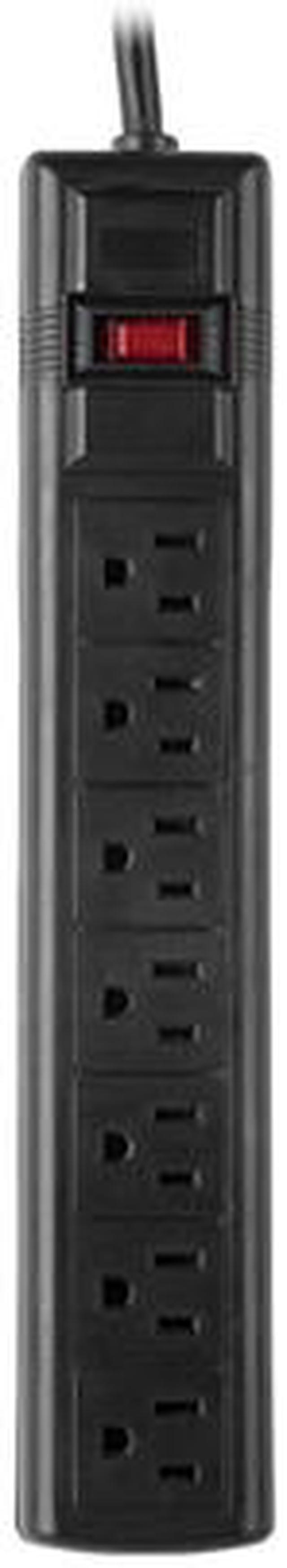 Alt view image 2 of 3 - CYBERPOWER CSB706 Essential Surge 7 out 6' Cord