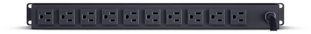 Alt view image 17 of 20 - CyberPower Rackbar Surge Protector w/6-Foot Cord, Black CPS1615RMS
