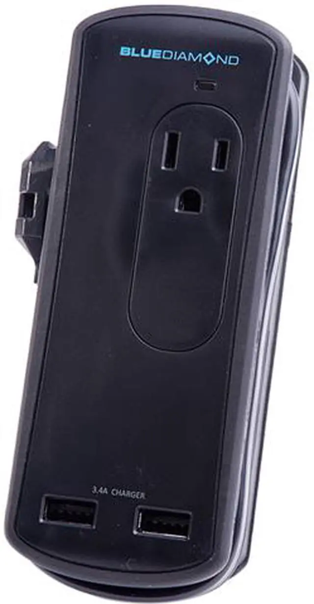 Main image of Defend Travel + Charge Surge Protector, 1ft