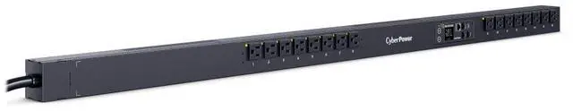 Alt view image 11 of 14 - CyberPower PDU41116 Single Phase 100 - 120 VAC 15A Switched