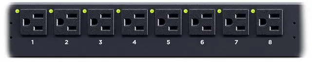 Alt view image 14 of 14 - CyberPower PDU41116 Single Phase 100 - 120 VAC 15A Switched