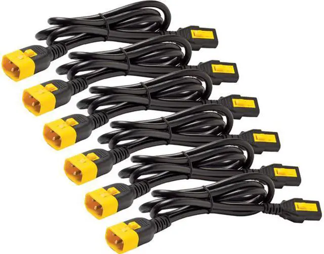 Main image of Apc By Schneider Electric Power Cord Kit (6 Ea) Locking C13 To C14 1.2M North America