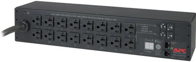 Main image of SCHNEIDER ELECTRIC RACK PDU METERED 2U 30A 120V 16