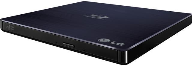 LG WP50NB40 LG WP50NB40 External Blu-ray Writer - Black - BD-R/RE Support -  24x CD Read/24x CD Write/16x CD Rewrite - 6x BD Read/6x BD Write/2x BD