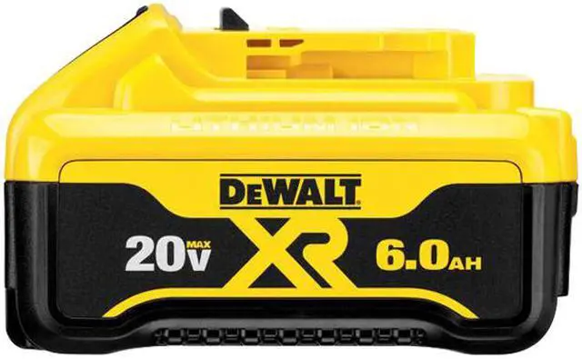Alt view image 2 of 5 - DeWALT DCB206-2 20-Volt 6.0-Ah MAX XR Premium Lithium-Ion Battery Pack - 2pk