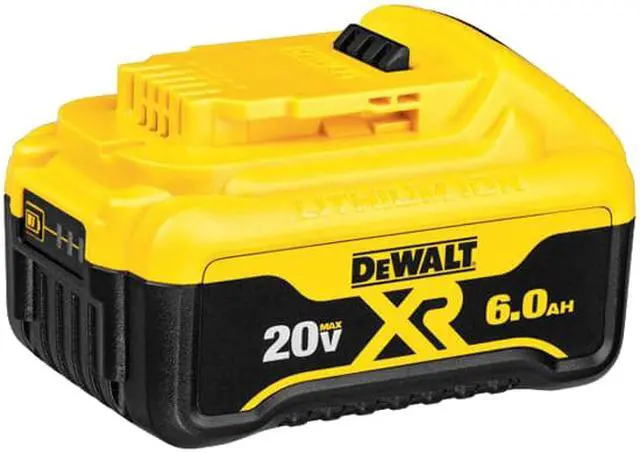 Alt view image 4 of 5 - DeWALT DCB206-2 20-Volt 6.0-Ah MAX XR Premium Lithium-Ion Battery Pack - 2pk