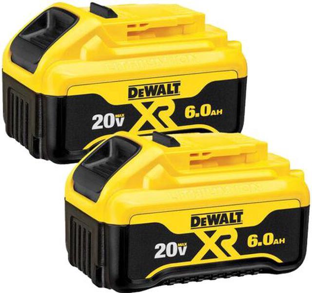 DeWALT DCB206 2 20 Volt 6.0 Ah MAX XR Premium Lithium Ion Battery