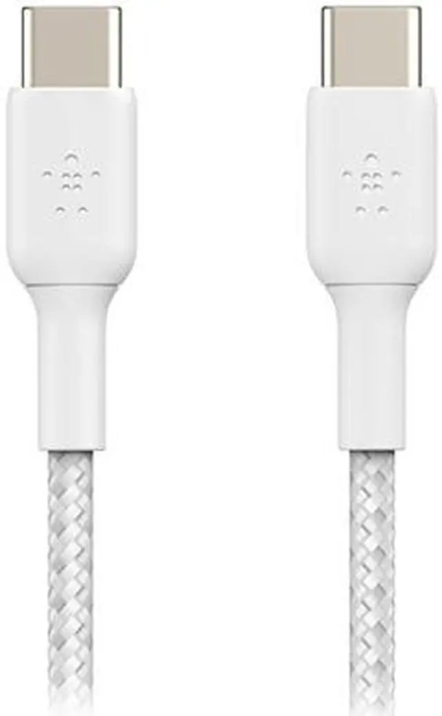 Alt view image 4 of 5 - BOOSTCHRG USBC/USBC CABBRAID 1M WHT