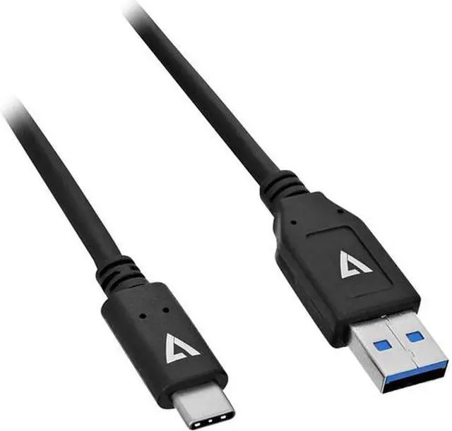 Main image of V7-CABLES V7U2C-1M-BLK-1E 3FT USB2 A TO USB-C CABLE BLACK