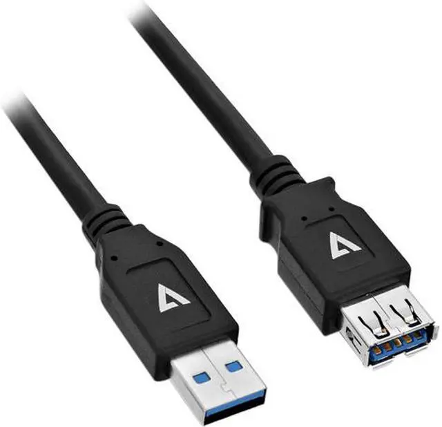 Main image of V7 6ft USB 3.0 A Extension Cable - Black