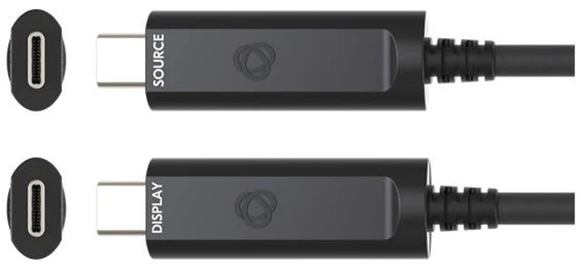 Main image of Kramer CLS-AOCU32/FF USB-C 3.2 GEN-2 Optical Active USB-C Full Featured Cable - 25ft - 97-04500025