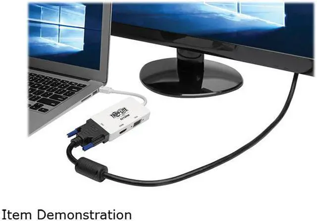 Alt view image 7 of 7 - MiniDport 1.2 to VGA DVI HDMI