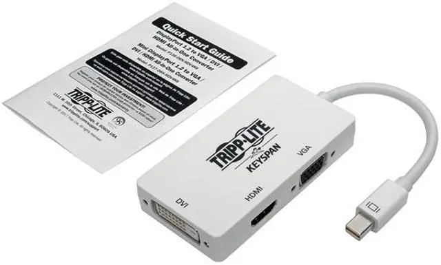 Alt view image 6 of 7 - MiniDport 1.2 to VGA DVI HDMI