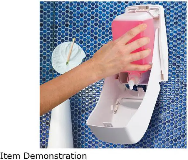 Alt view image 3 of 3 - Scott Essential (formerly Kleenex) Gentle Lotion Skin Cleanser (91556), Floral, Pink, 1.0 L, 6 Packages / Case - Same Kleenex quality, now Scott branded