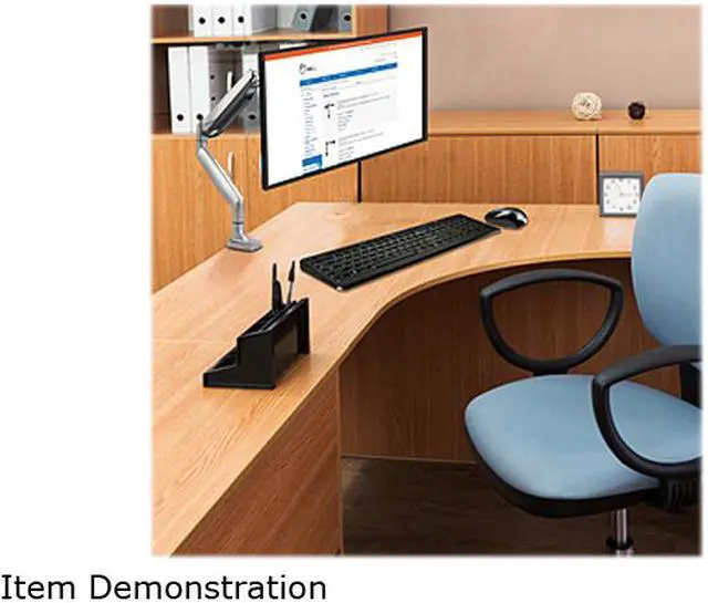 Alt view image 6 of 7 - Siig High Premium Aluminum Gas Spring Desk Mount - Single Monitor - VESA (75x75/100x100) - 13" to 32" Screen Support - 19.80 lbs Load Capacity