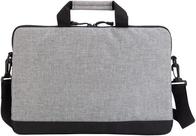 Alt view image 4 of 8 - Targus Strata TSS63204US Carrying Case (Sleeve) for 15.6" Notebook - Pewter, Gray - Damage Resistant Interior - Polyester Body - Shoulder Strap, Handle - 2.2" Height x 10.4" Width x 13.3" Depth