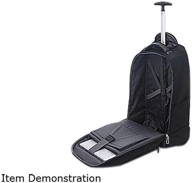 Alt view image 4 of 5 - ECO STYLE TECH EXEC ROLLING BACKPACK