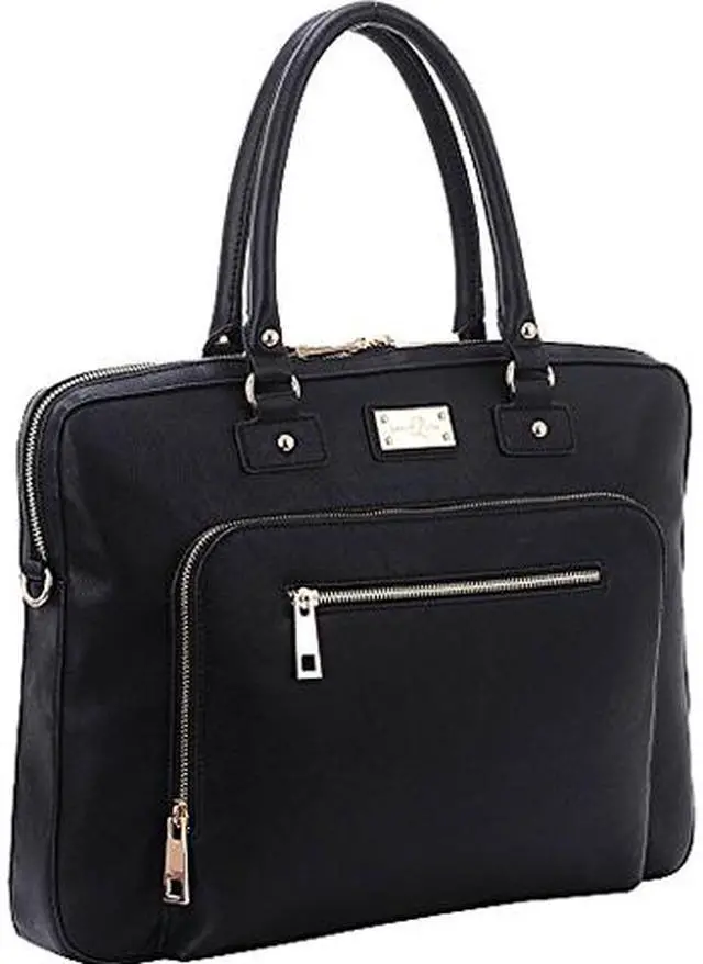 Main image of ECO STYLE LONDON SHOULDER BAG-BLACK/BLACK