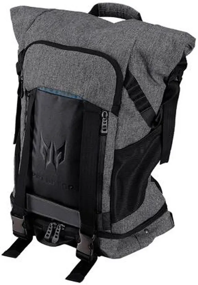 Alt view image 2 of 2 - Acer Carrying Case (Backpack) for 15.6" Notebook - Gray, Black