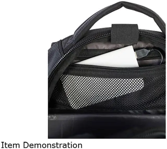 Alt view image 6 of 8 - Swiss Gear SWA2536 BACKPACK W/USB 15.6 IN BLK