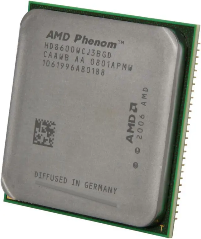 Main image of AMD Phenom 8600 - Phenom X3 Toliman Triple-Core 2.3 GHz Socket AM2+ Processor - HD8600WCJ3BGD - OEM