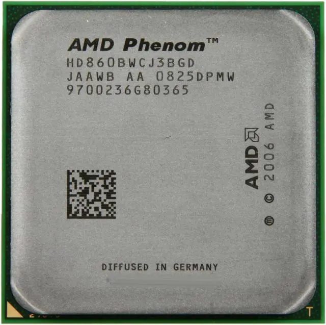 Alt view image 2 of 4 - AMD Phenom 8600B - Phenom X3 Triple-Core 2.3 GHz Socket AM2+ 95W Processor - HD860BWCJ3BGD - OEM