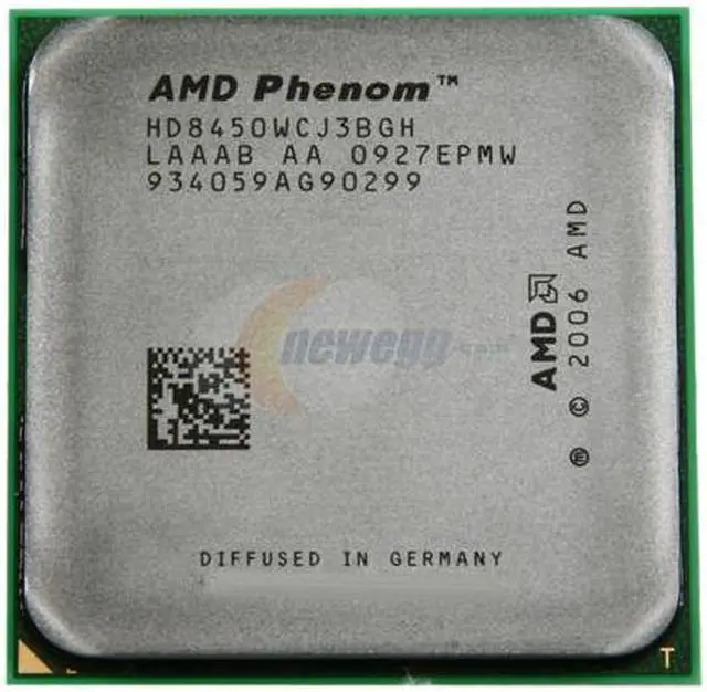 Alt view image 2 of 4 - AMD Phenom 8450 - Phenom X3 Toliman Triple-Core 2.1 GHz Socket AM2+ 95W Processor - HD8450WCJ3BGH