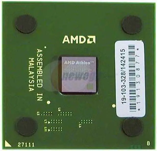 Alt view image 2 of 2 - AMD Athlon XP 2100+ - Athlon XP Palomino 1.73 GHz Socket A Processor - AX2100DMT3C - OEM