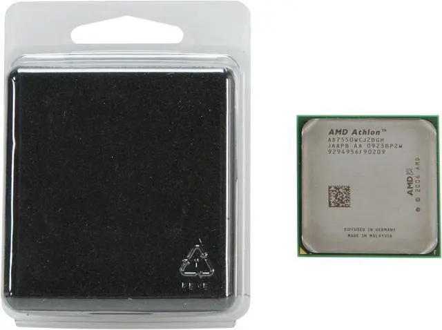 Alt view image 3 of 3 - AMD Athlon X2 7550 - Athlon X2 Kuma Dual-Core 2.5 GHz Socket AM2+ 95W Processor - AD7550WCJ2BGH - OEM