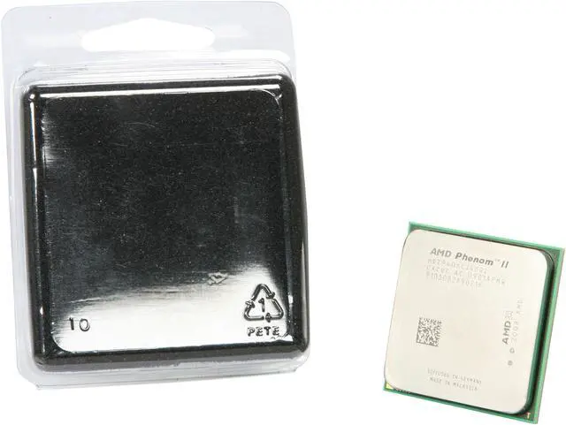 Alt view image 4 of 4 - AMD Phenom II X4 940 Black Edition - Phenom II X4 Deneb Quad-Core 3.0 GHz Socket AM2+ 125W Processor - HDZ940XCJ4DGI