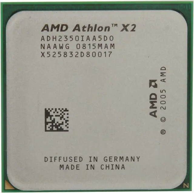Alt view image 2 of 3 - AMD Athlon X2 BE-2350 - Athlon X2 Brisbane Dual-Core 2.1 GHz Socket AM2 45W Processor - ADH2350IAA5DO - OEM