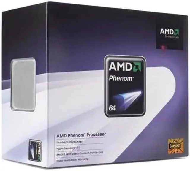 Main image of AMD Phenom X4 9750 BUSINESS - Phenom X4 Agena Quad-Core 2.4 GHz Socket AM2+ 95W Processor - HD975BWCGHBOX