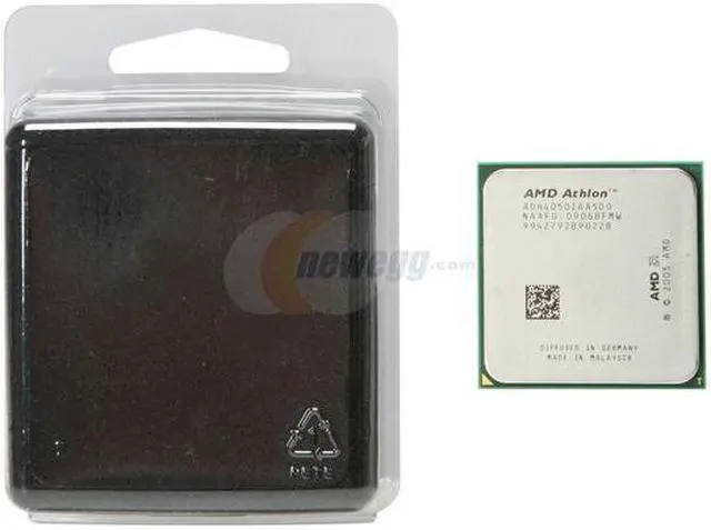 Alt view image 3 of 3 - AMD Athlon X2 4050e - Athlon X2 Brisbane Dual-Core 2.1 GHz Socket AM2 45W Processor - ADH4050IAA5DO - OEM
