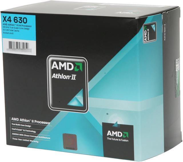 AMD Athlon II X4 630 Athlon II X4 Propus Quad Core 2.8 GHz