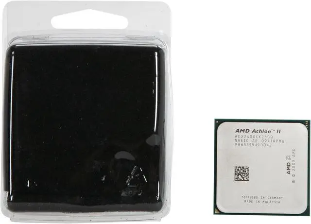 Alt view image 4 of 4 - AMD Athlon II X2 240 - Athlon II X2 Regor Dual-Core 2.8 GHz Socket AM3 65W Processor - ADX240OCK23GQ - OEM