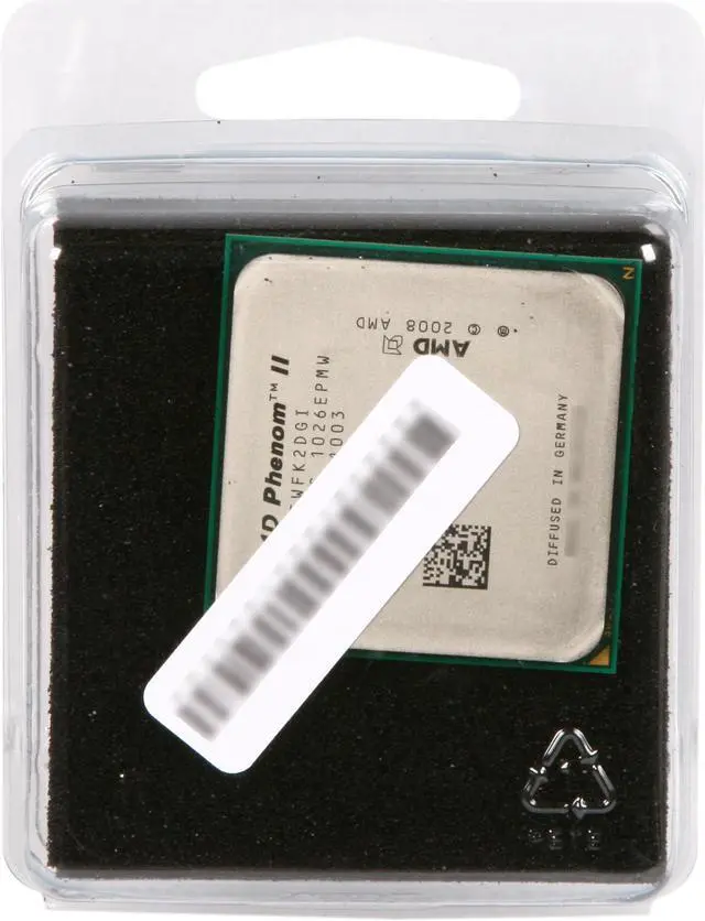 Alt view image 4 of 4 - AMD Phenom II X2 545 - Phenom II X2 Callisto Dual-Core 3.0 GHz Socket AM3 80W Processor - HDX545WFK2DGI - OEM