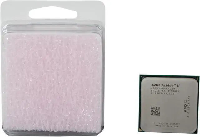 Alt view image 4 of 4 - AMD Athlon II X4 645 - Athlon II X4 Propus Quad-Core 3.1 GHz Socket AM3 95W Desktop Processor - ADX645WFK42GM - OEM