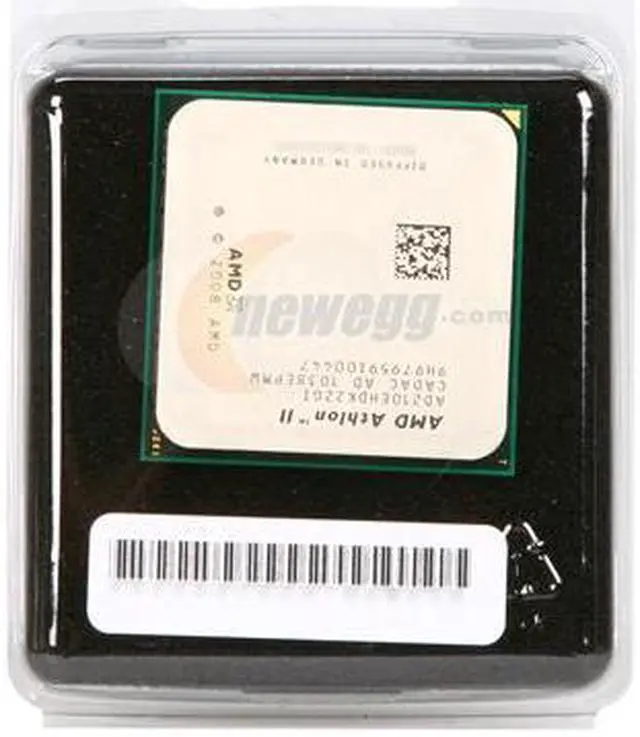 Alt view image 4 of 4 - AMD Athlon II X2 210e - Athlon II X2 Regor Dual-Core 2.6 GHz Socket AM3 45W Desktop Processor - AD210EHDK22GI - OEM